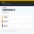 XILIN CBD20Q-II: подтверждённые технические характеристики модификации