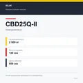 XILIN CBD25Q-II: подтверждённые технические характеристики модификации