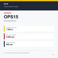 XILIN OPS15: подтверждённые технические характеристики модификации