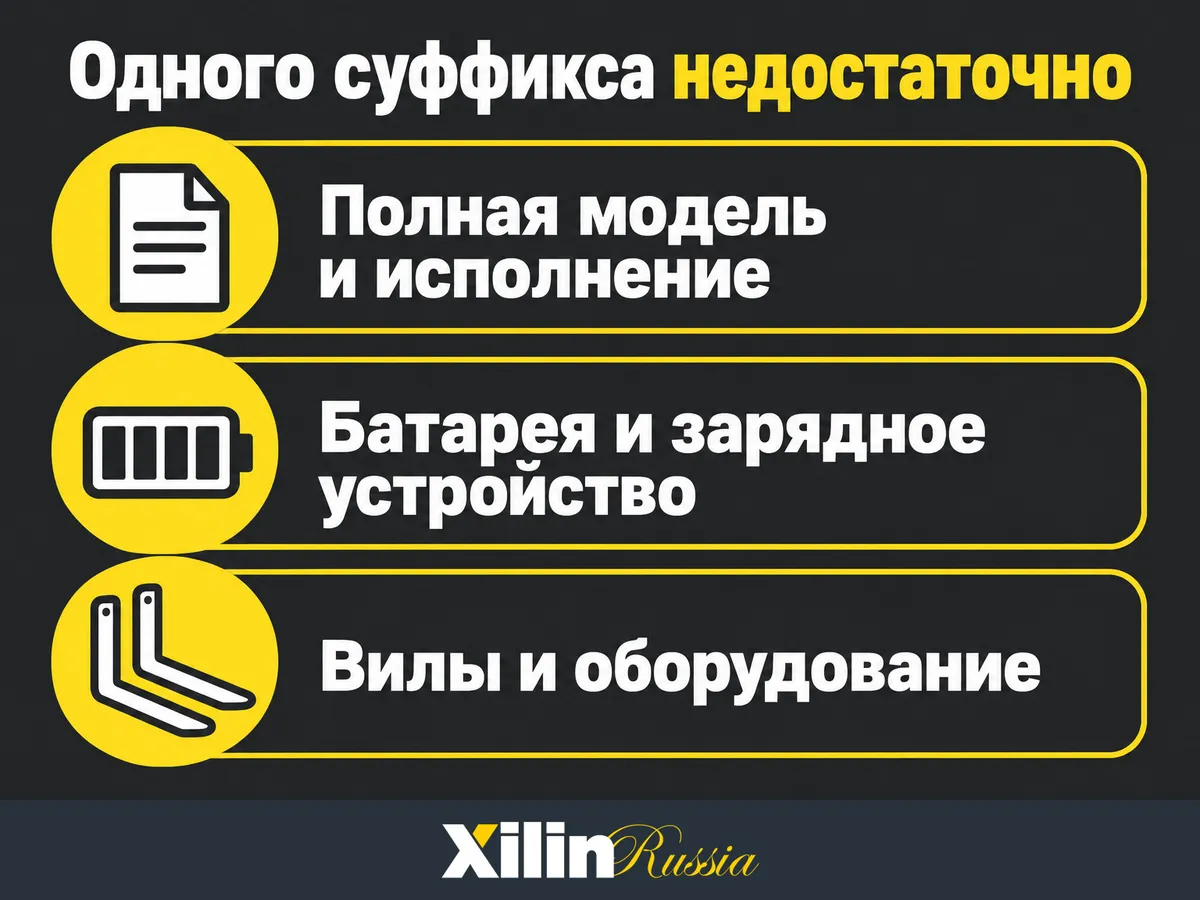 Какие данные уточняют помимо суффикса модели