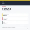 XILIN CBD25Z: подтверждённые технические характеристики модификации