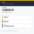 XILIN CQD20-D: подтверждённые технические характеристики модификации