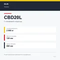 XILIN CBD20L: подтверждённые технические характеристики модификации