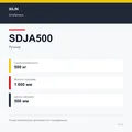 XILIN SDJA500: подтверждённые технические характеристики модификации