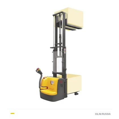 Штабелер XILIN CDDR15S, 1 500 кг, подъём 4 500 мм, Li-ion, 24 В/225 А·ч