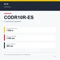 XILIN CDD10R-ES: подтверждённые технические характеристики модификации