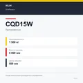 XILIN CQD15W: подтверждённые технические характеристики модификации