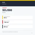XILIN SDJ500: подтверждённые технические характеристики модификации