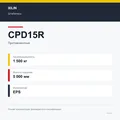 XILIN CPD15R: подтверждённые технические характеристики модификации